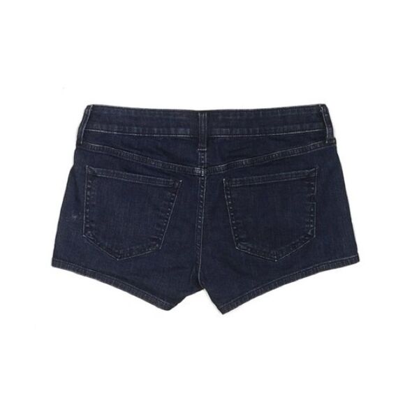 Express Rainbow Side Stripe Relaxed Low Rise Shortie Shorts - Size 8 - Picture 2 of 13